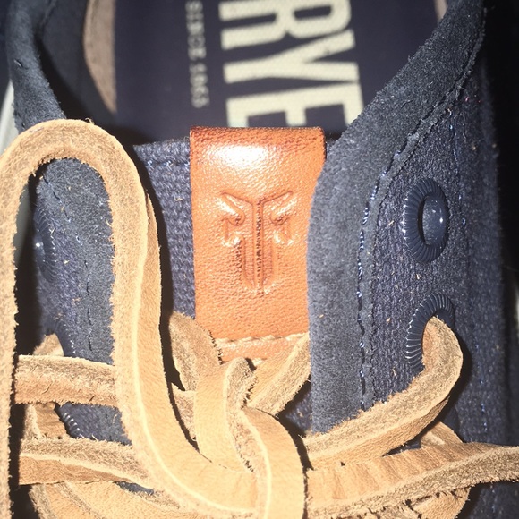 Frye Ludlow Low Navy new without box - Picture 7 of 7